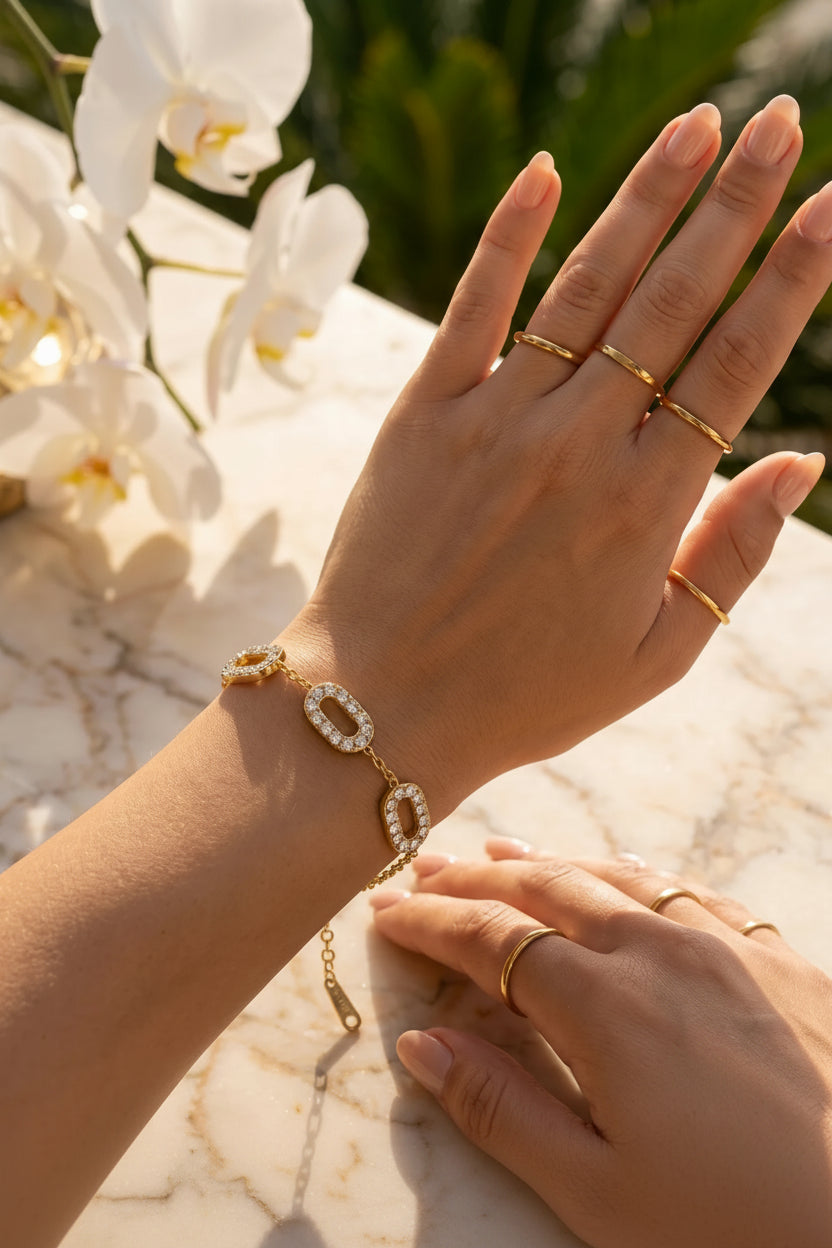 Bracelet ovale